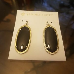 Kendra Scott Black Elles NWT